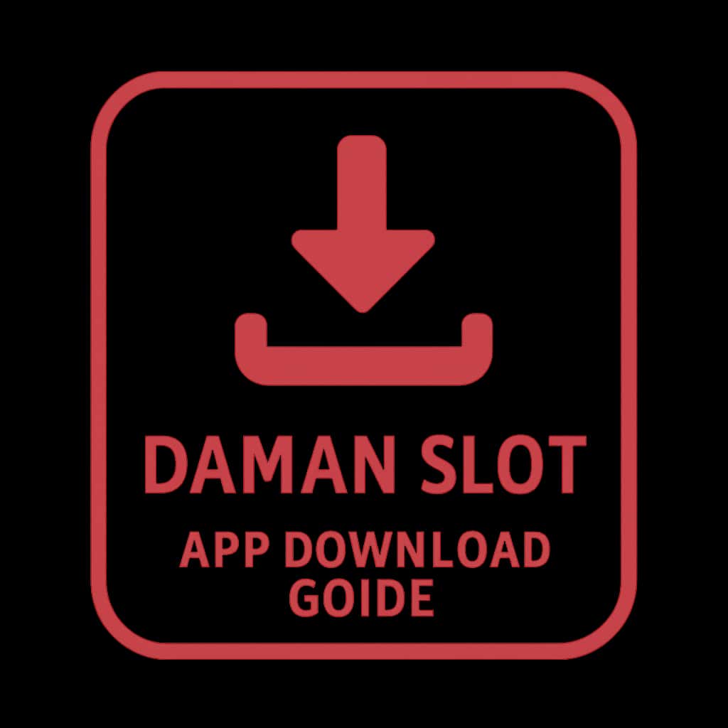 A professional icon representing the Daman Slot App Download Guide.