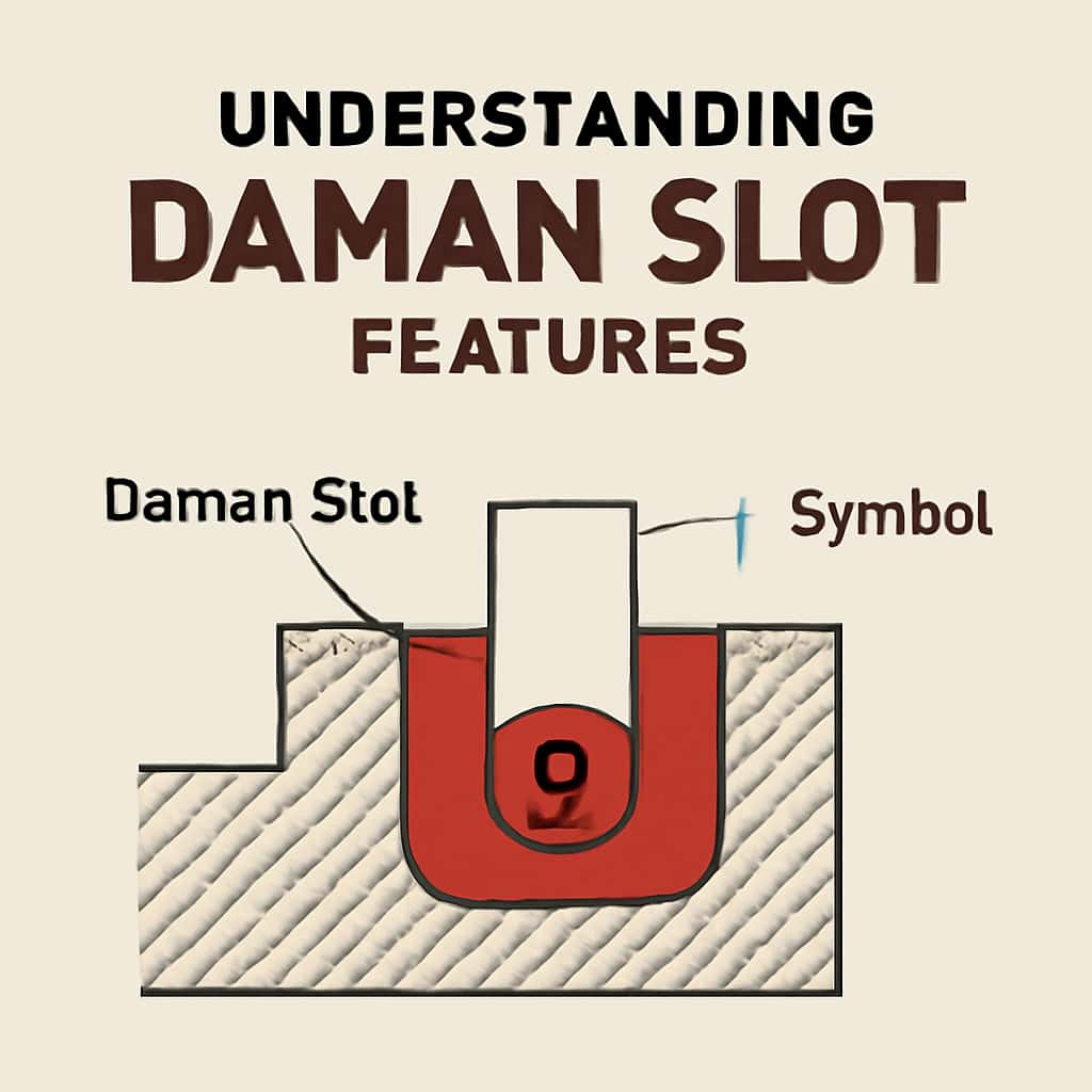 An illustrative diagram explaining the features of Daman Slot.